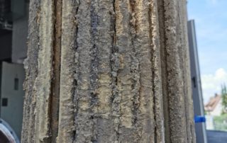 Rohrbündelwärmetauscher vor der Reinung